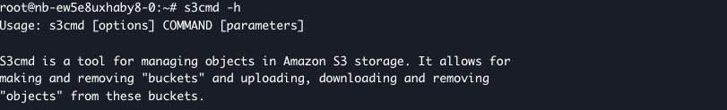 s3cmd 2